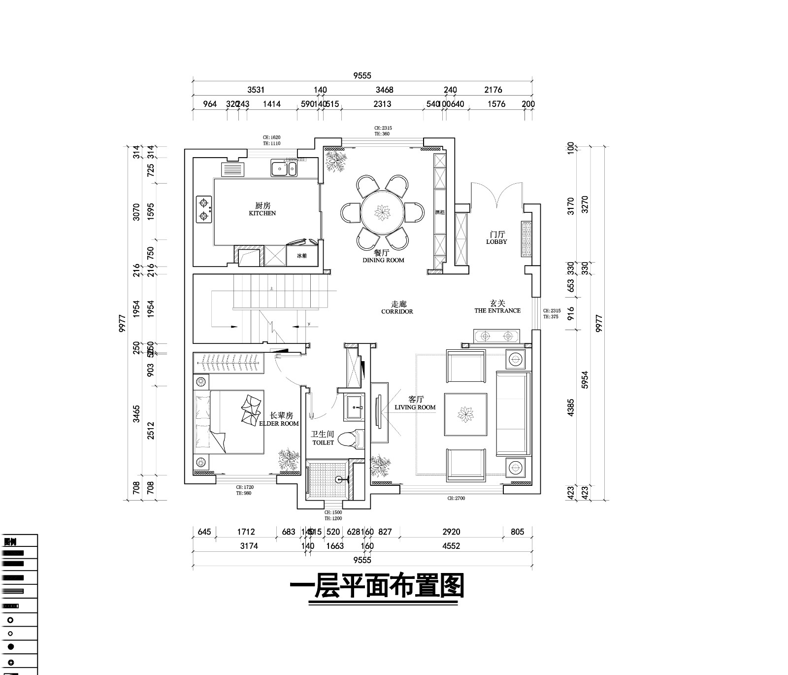 碧桂園新中式風(fēng)格戶(hù)型圖裝修效果圖